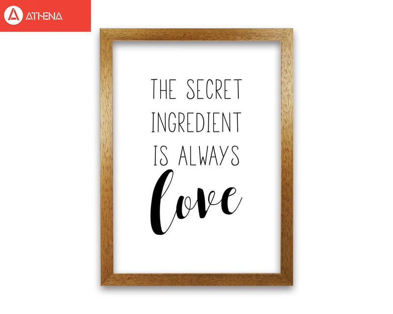 The secret ingredient modern fine art print