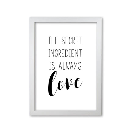 The secret ingredient modern fine art print