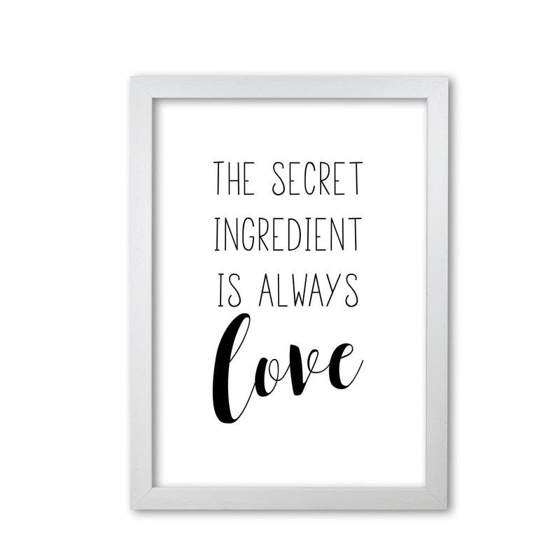 The secret ingredient modern fine art print