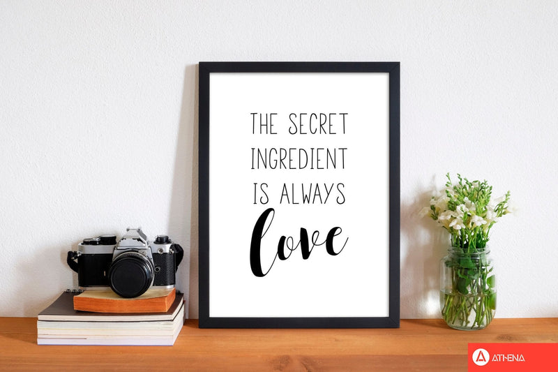 The secret ingredient modern fine art print