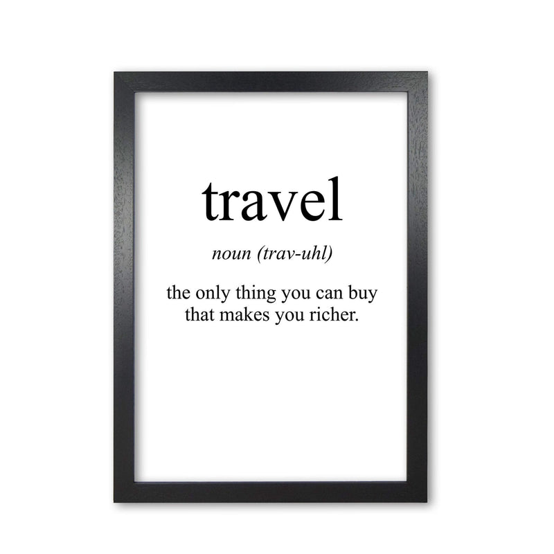 Travel modern fine art print