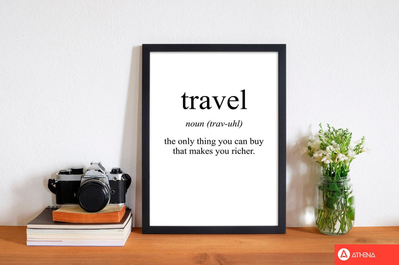 Travel modern fine art print