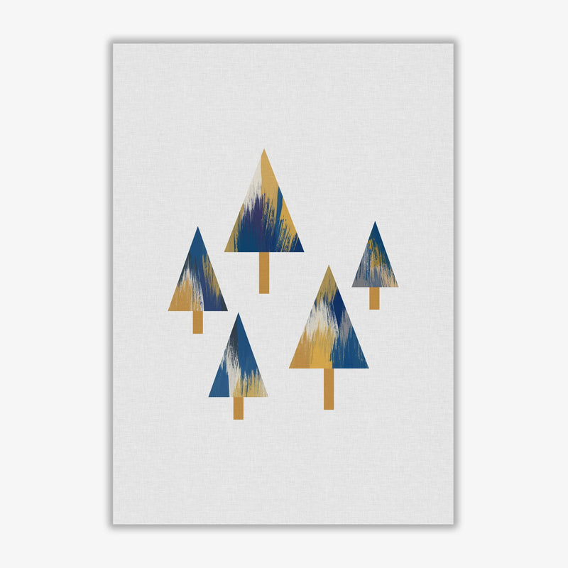 Trees blue &