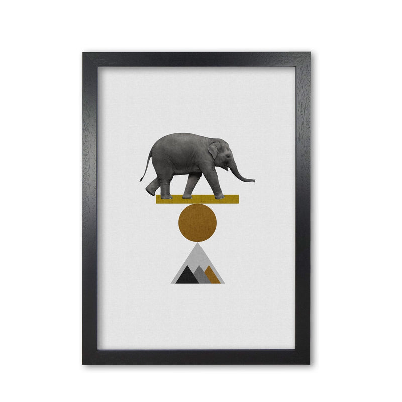 Tribal elephant fine art print by orara studio
