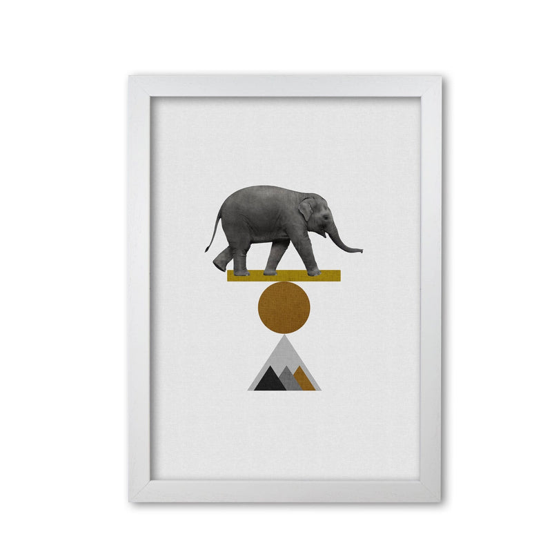 Tribal elephant fine art print by orara studio