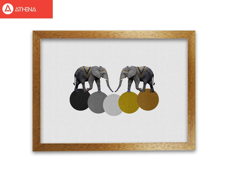 Tribal elephants fine art print by orara studio