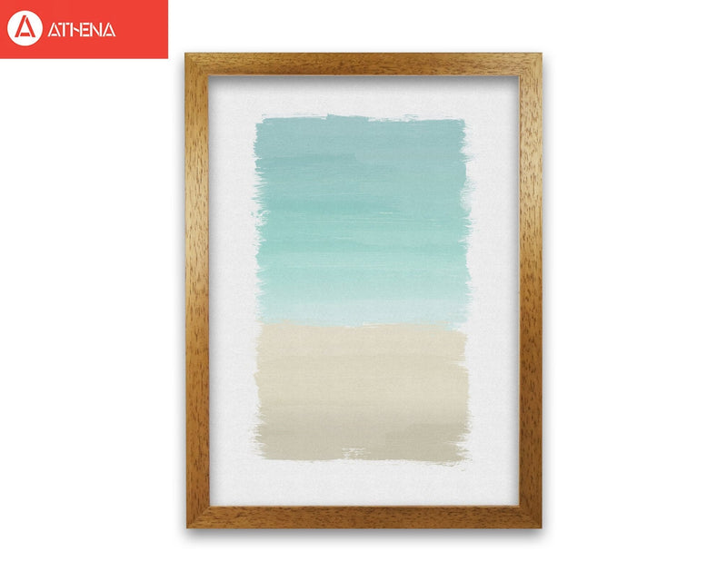 Turquoise abstract fine art print by orara studio