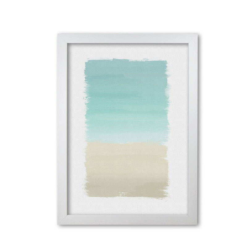 Turquoise abstract fine art print by orara studio
