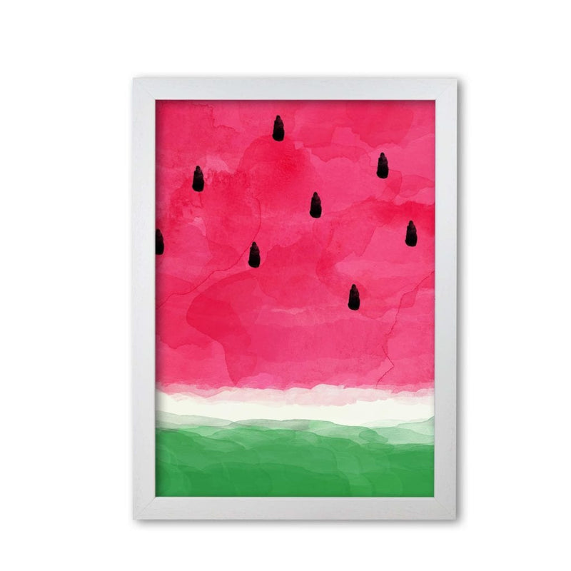 Watermelon abstract fine art print by orara studio, framed kitchen wall art