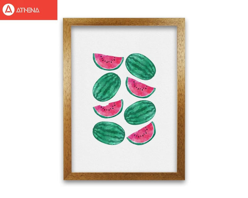 Watermelon crowd fine art print by orara studio, framed kitchen wall art