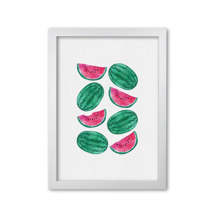 Watermelon crowd fine art print by orara studio, framed kitchen wall art