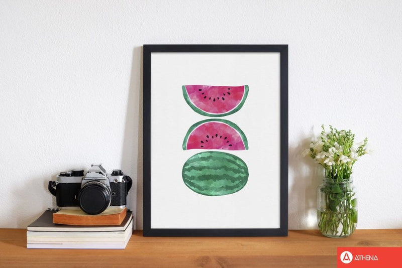 Watermelons fine art print by orara studio, framed kitchen wall art