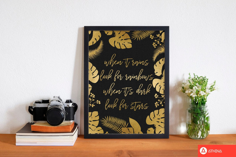 When it rains fine art print by orara studio