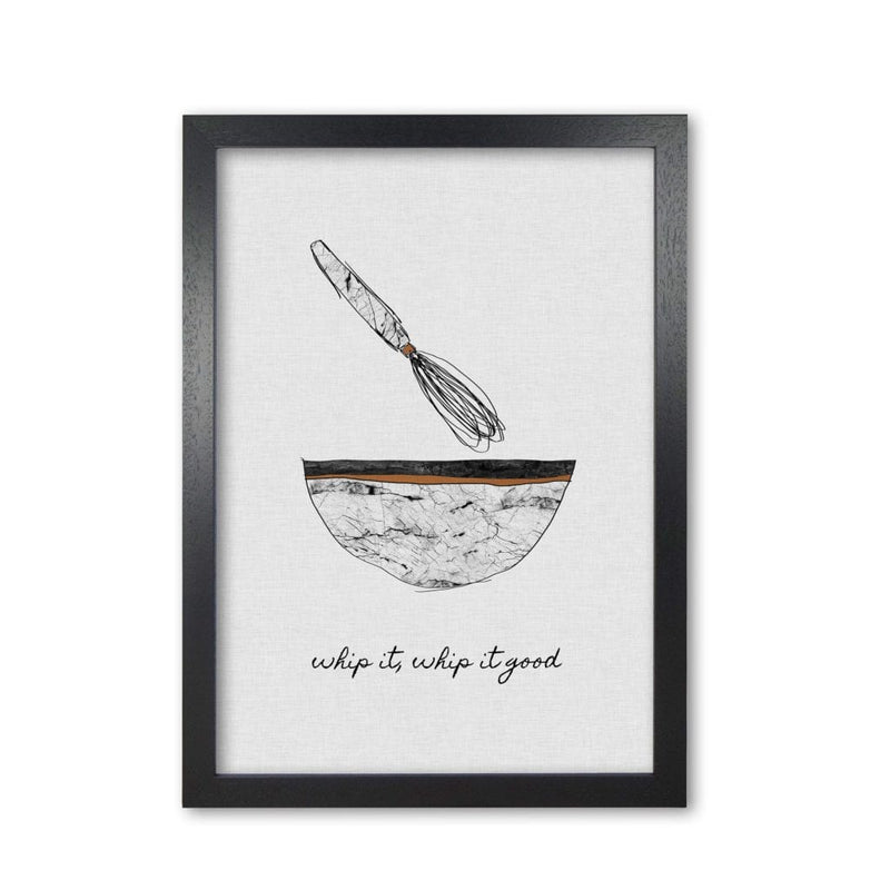Whip it good fine art print by orara studio, framed kitchen wall art