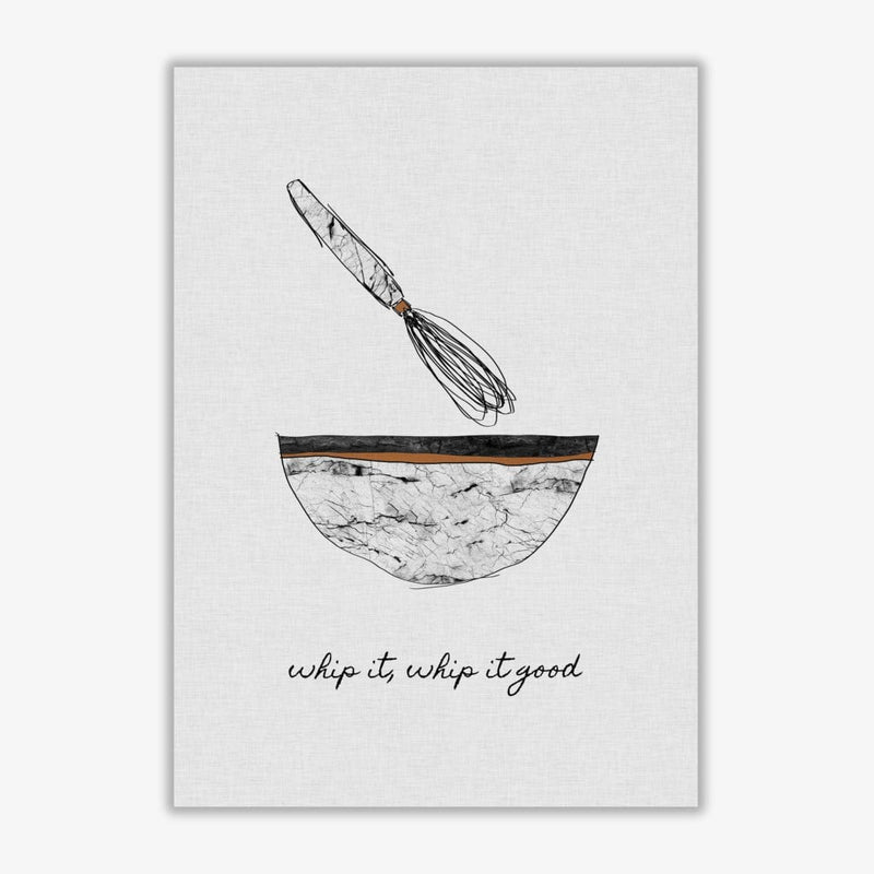 Whip it good fine art print by orara studio, framed kitchen wall art