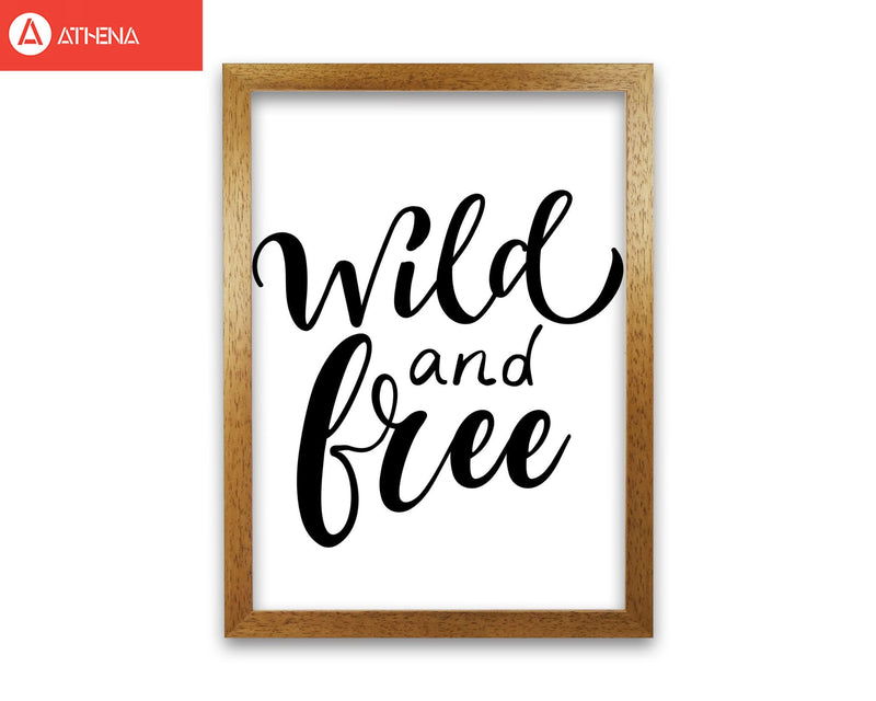 Wild and free modern fine art print