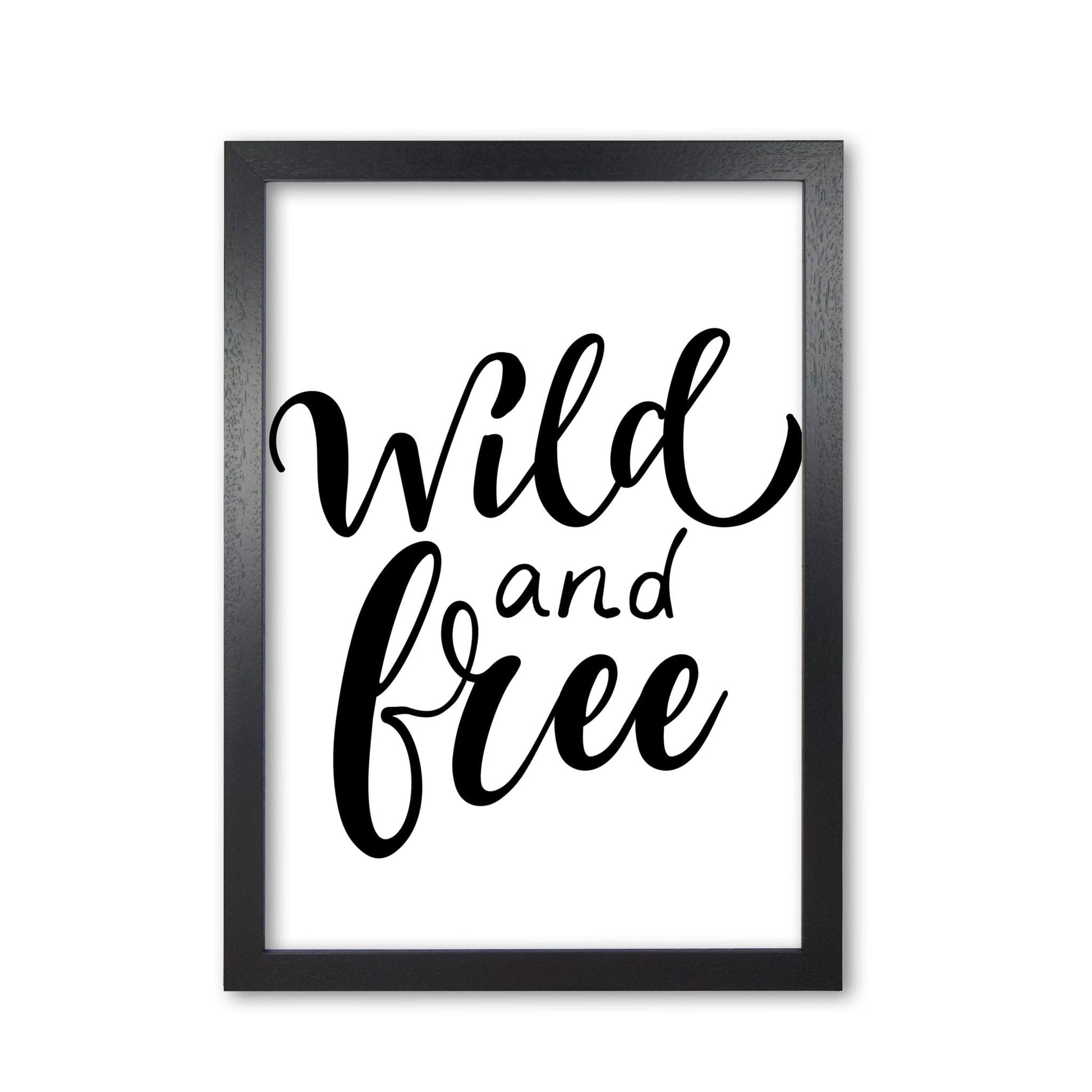 Wild and free modern fine art print
