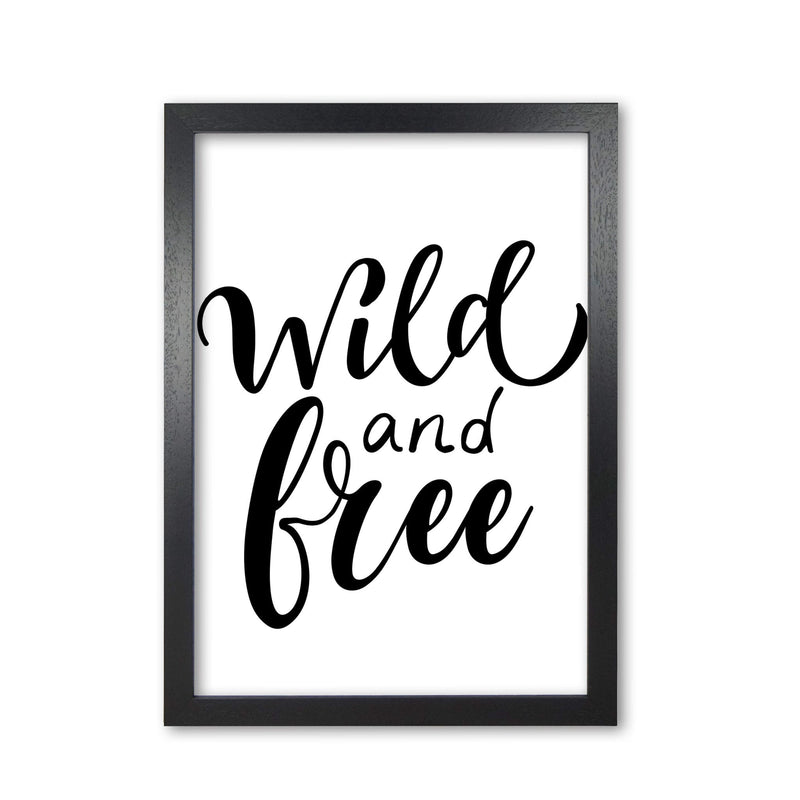 Wild and free modern fine art print