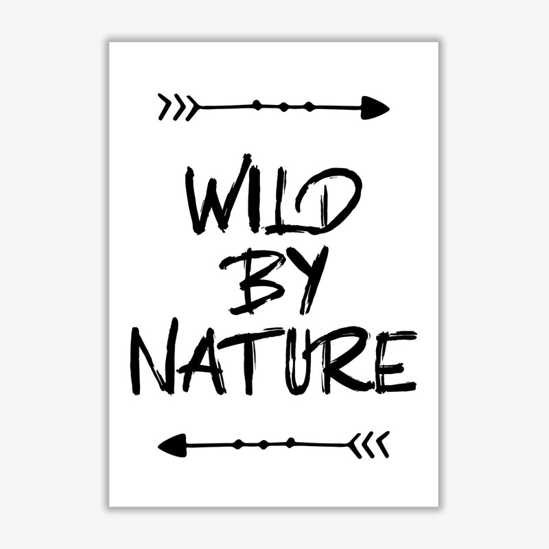 Wild by nature modern fine art print