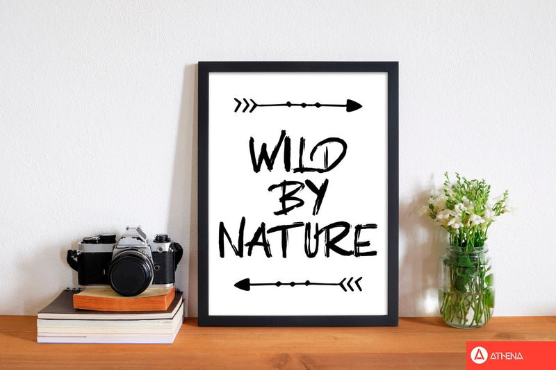 Wild by nature modern fine art print