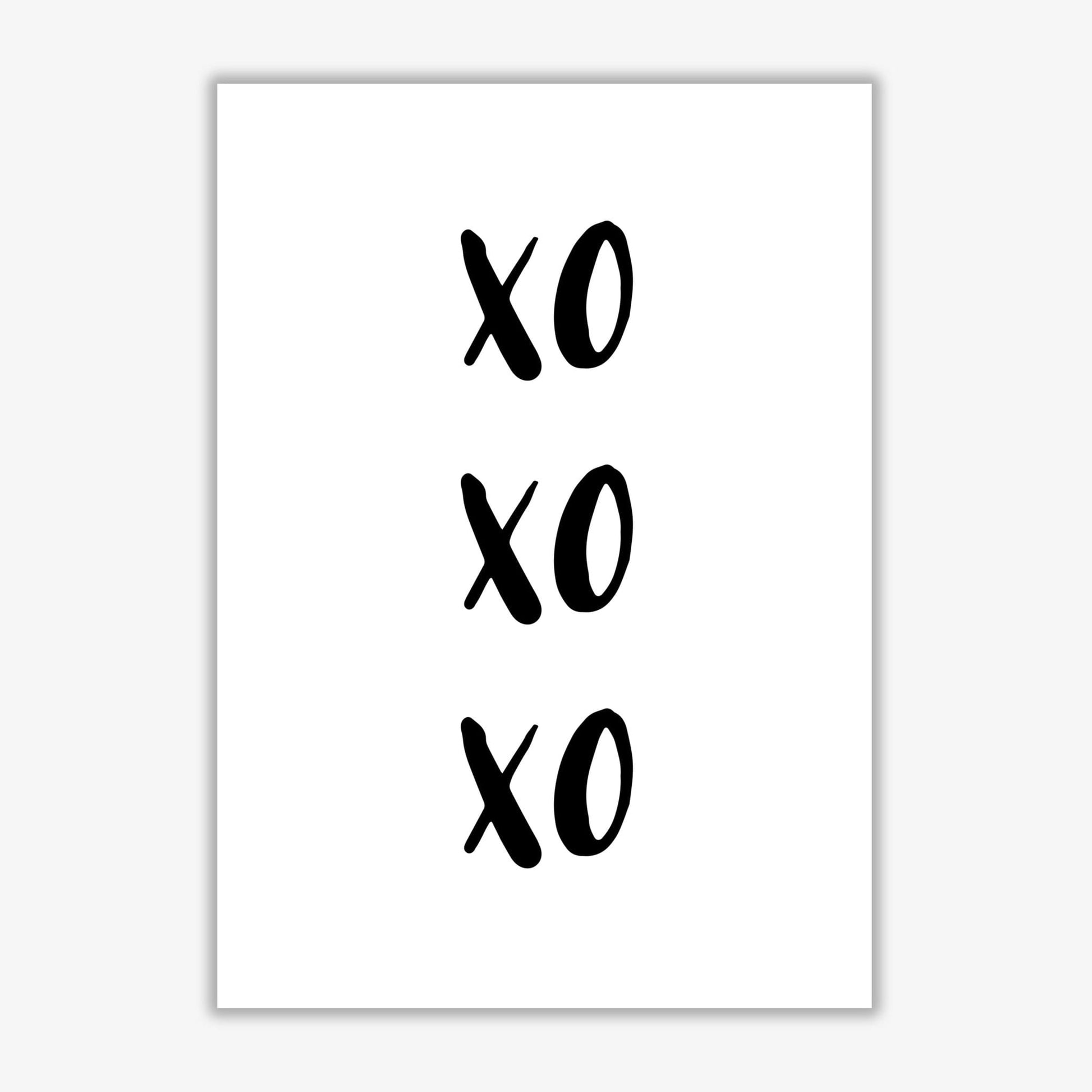 Xoxoxo modern fine art print