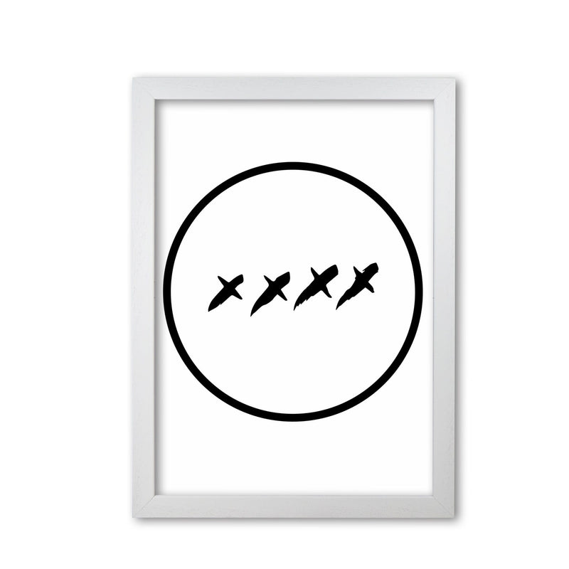 Xxxx kisses modern fine art print