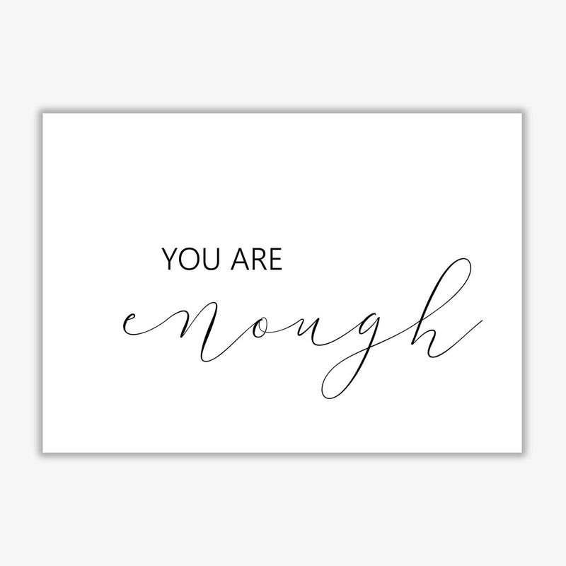 You are enough landscape modern fine art print