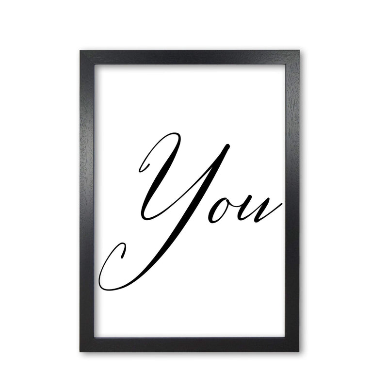 You modern fine art print