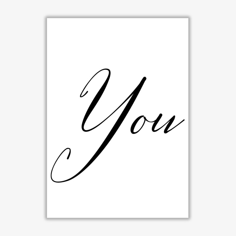 You modern fine art print