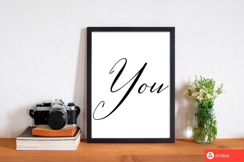 You modern fine art print